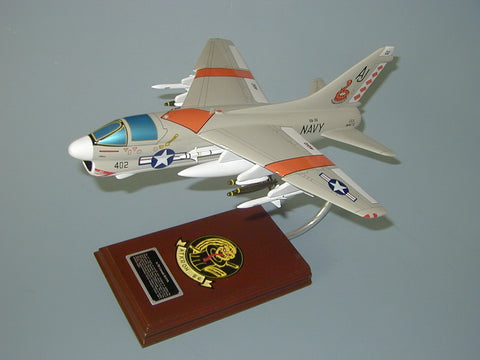 A-7 Corsair airplane model