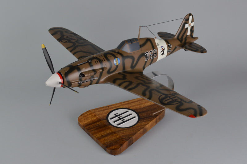 Italian fighter Folgore WWII airplane model
