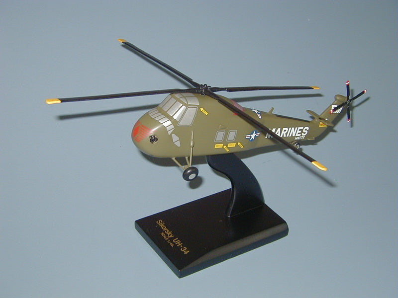 Sikorsky UH-34 helicopter model