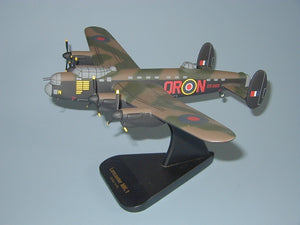 Avro Lancaster RAF airplane model