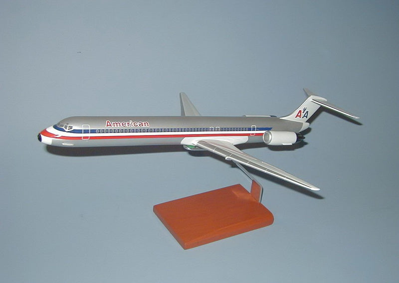 American Airlines MD-80 airplane model