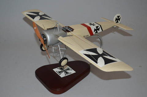 Fokker Eindecker World War I fighter model