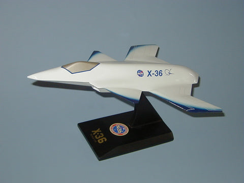 X-36 aircraft model