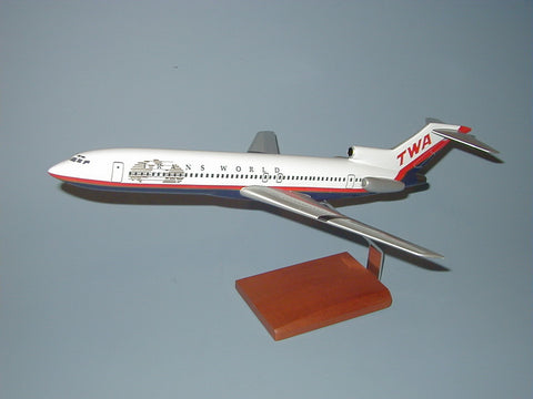 TWA B727 airplane model