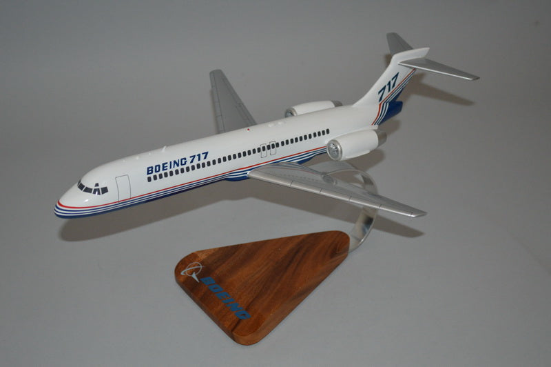 Boeing 717 airplane model