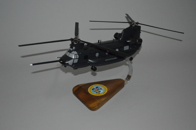MH-47 Chinook Night Hawk helicopter model
