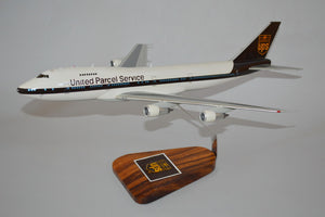 UPS 747 model airplane