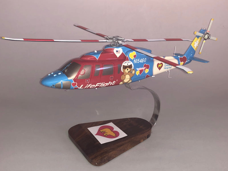 Life Flight Medical helicopter model