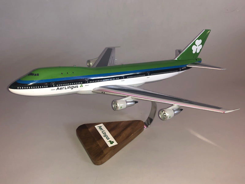 Aer Lingus 747 airplane model