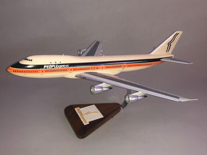 People Express 747 airplane model