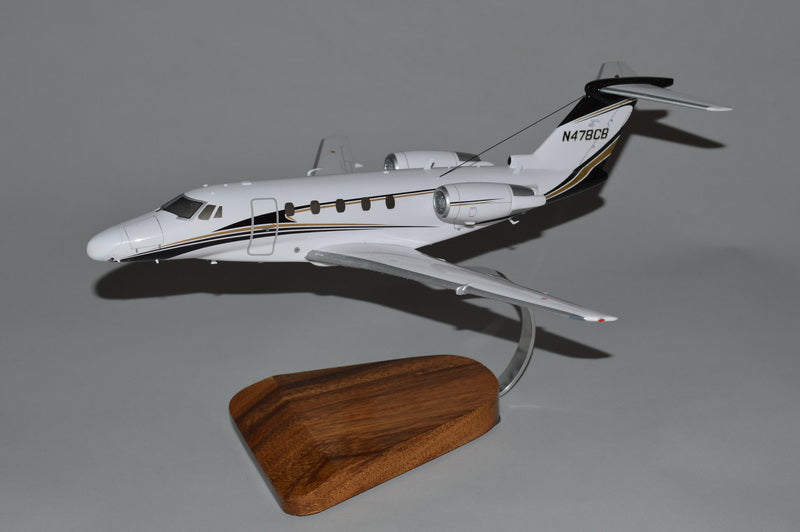 Cessna Citation mahogany wood airplane model custom