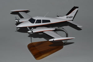 Cessna 310 model aircraft for display