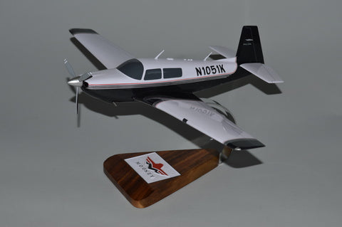 Custom painted Mooney airplane model