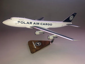 Polar Air Cargo airplane model