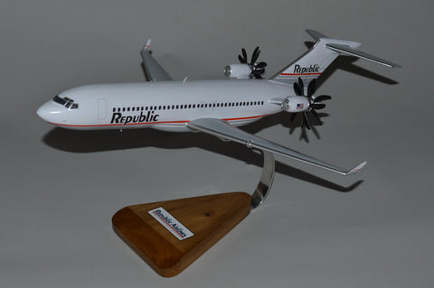 7J7 airplane model Republic Airlines