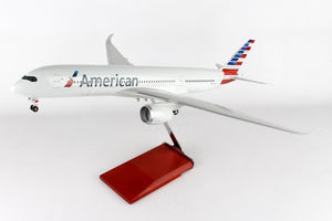 American Airlines A350 model plane
