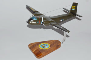 C-7 Caribou US Army airplane model