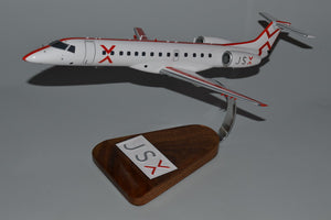 ERJ-145 JetX JSX airplane model