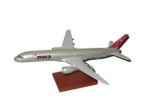 Northwest Airlines 757 airplane model Scalecraft