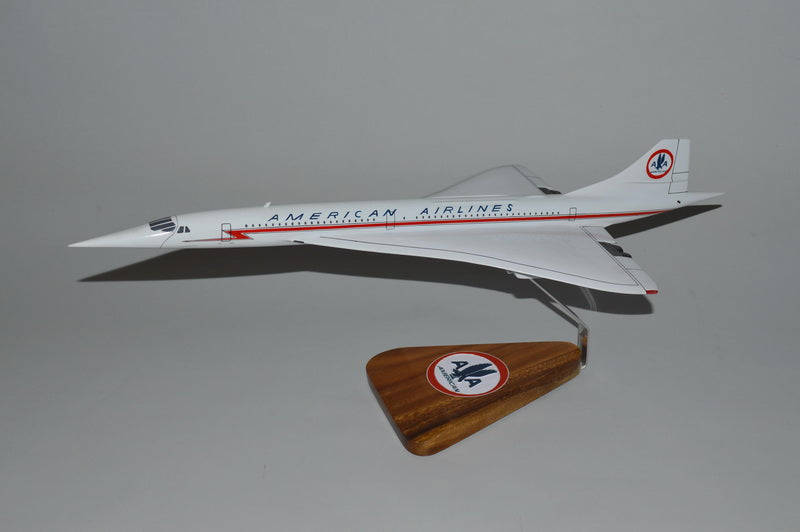 American Airlines Concorde model