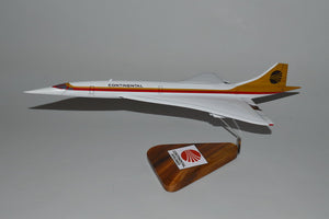 Continental Airlines Concorde model