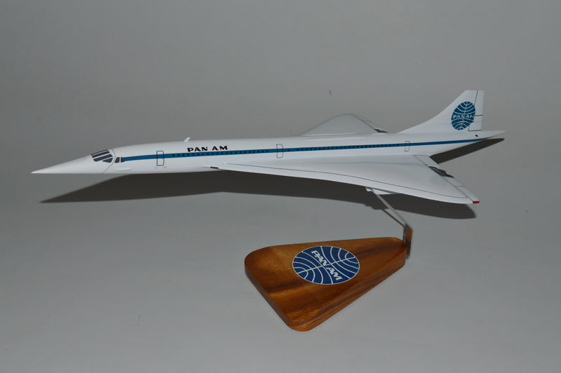 Pan Am Concorde model airplane