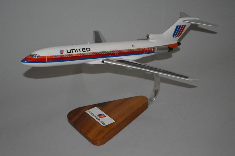 Boeing 727 United Airlines model