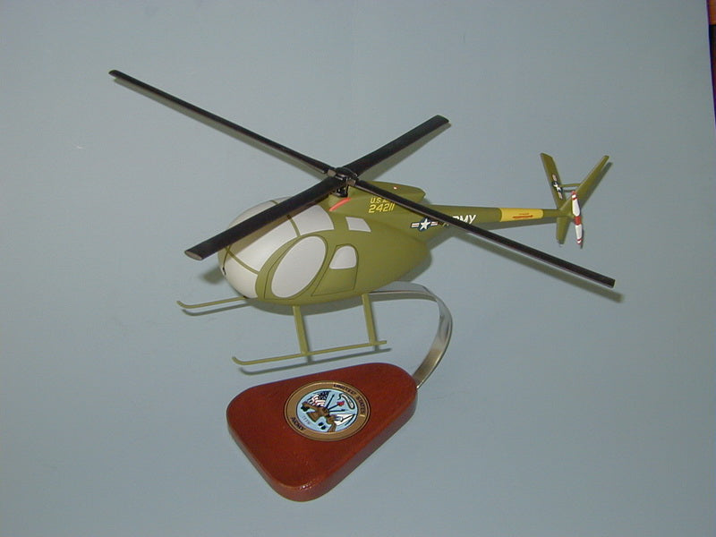 OH-6 Loach Army helicopter model
