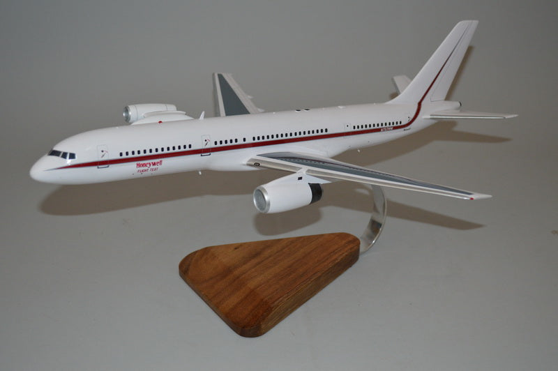 Honeywell 757 test aircraft model plane