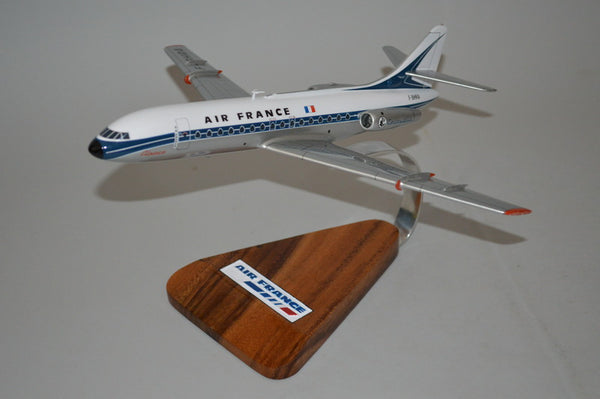 AIR FRANCE CARAVELLE MAQUETTE D'AGENCE METAL ANONYME ANONYM