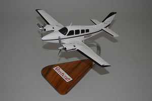 B55 Twin Baron airplane model