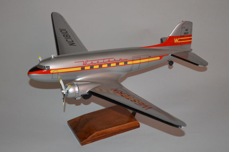 Douglas DC-3 / Western Airlines – Scalecraft