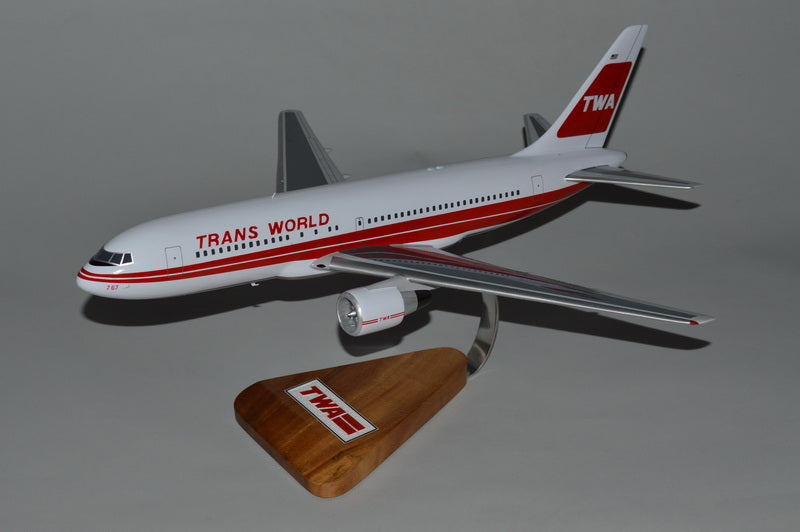 TWA Boeing 767 model 