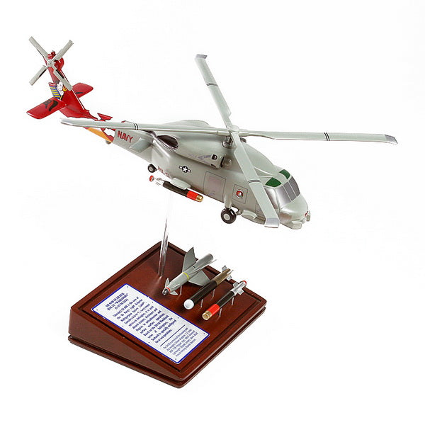 SH-60 Seahawk model with weapons