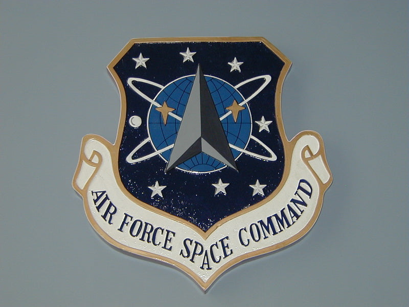 USAF Space Command - Plaque