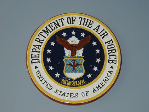 USAF Seal plaque