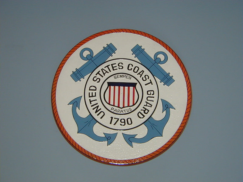 US Coast Guard Seal plaque