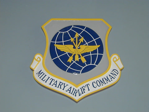MAC Military Airlift Command Seal wall plaque