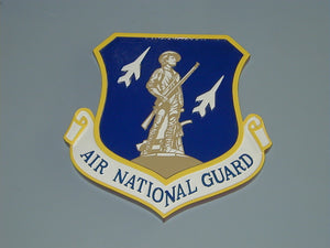 Air National Guard plaque
