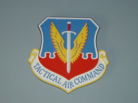 Tactical Air Command Seal Plaque