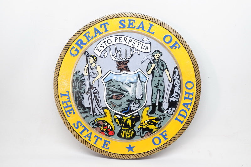 Idaho State Seal Plaque – Scalecraft