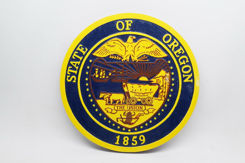 Oregon State Seal Plaque