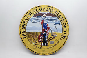 Iowa State Seal Plaque