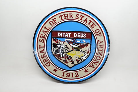 Arizona State Seal Plaque