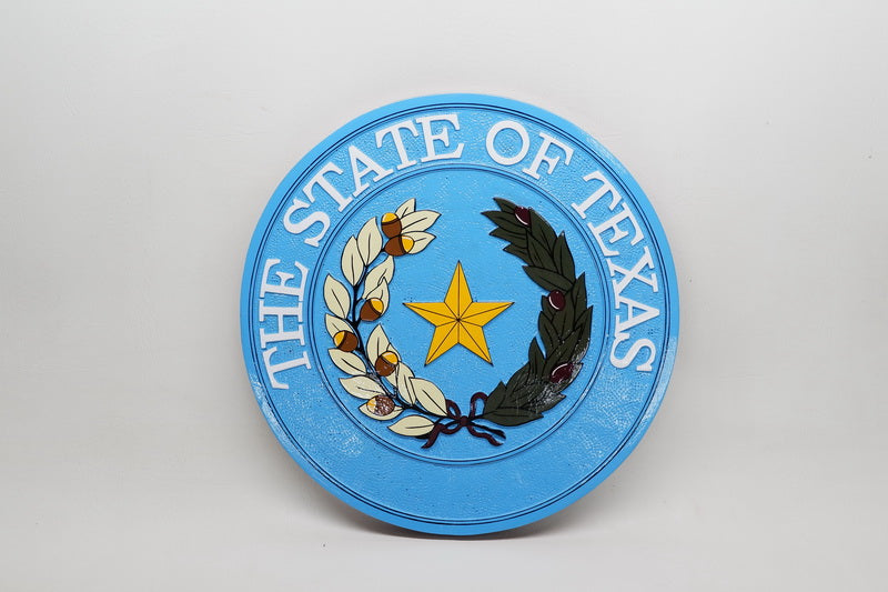 Texas State Seal Plaque – Scalecraft