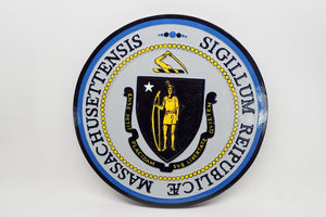 Massachusetts State Seal Plaque