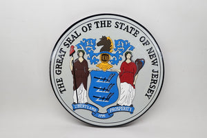 New Jersey State Seal plaque