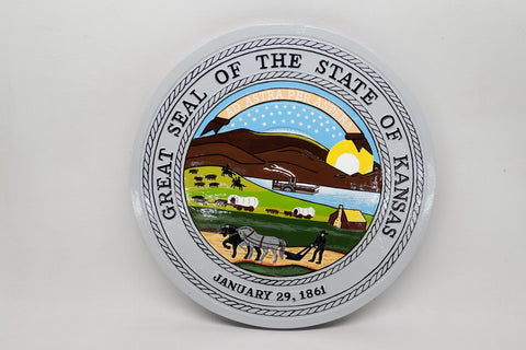 Kansas State Seal plaque