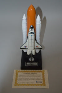 NASA Space Shuttle / Signed with actual piece of cargo bay